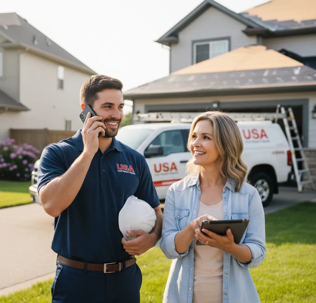 USA Roof Repair Experts customer support in Minocqua